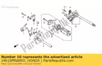 24610MN8000, Honda, Arm comp., schakelen honda ntv revere  ntv650 650 , Nieuw