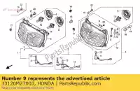 33120MZ7003, Honda, Koplamp unit honda vfr  f vfr750f 750 , Nieuw