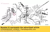 47609HB2000, Honda, no description available at the moment honda  trx 90 2011 2012 2017 2018 2019, New