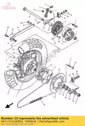 Tutaj możesz zamówić opona od Yamaha , z numerem części 94113151W800: