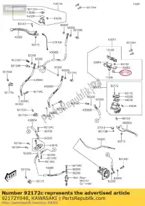 kawasaki 92172Y048 parafuso, 6x12 kvf300ccf - Lado inferior