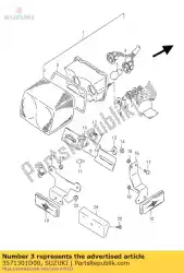 Here you can order the no description available from Suzuki, with part number 3571301D00: