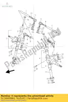 5124040B00, Suzuki, Rami?, kostka, lewa suzuki lt 80 2000 2001 2002 2003 2004 2005 2006, Nowy