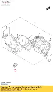 Suzuki 9564358J00 capteur, extérieur - La partie au fond