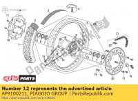 AP9100211, Aprilia, Sprach d.4-18 