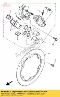 4BP2580T0000, Yamaha, compasso de calibre (esquerda) yamaha xj xjs diversion xjn 600, Novo