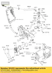 Qui puoi ordinare bolt zx600p7f da Kawasaki , con numero parte 921531881: