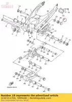 1C6F211700, Yamaha, Casquette yamaha ttr230 230 , Nouveau