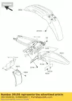 391560830, Kawasaki, almohadilla kawasaki kx  f kx450 kx450f 450 , Nuevo