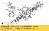 14100KS7003, Honda, reed klep assy honda cr  r cr250r 250 , Nieuw