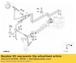 Qui puoi ordinare parentesi quadra destra da BMW , con numero parte 34322330498: