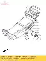 43F247312000, Yamaha, copertina, sedile yamaha xt 600, Nuovo