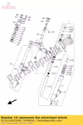 Aquí puede pedir tornillo de Yamaha , con el número de pieza 9131L08X3000: