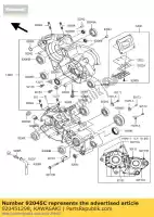 920451298, Kawasaki, Kogellagers kx125-k1 kawasaki kvf kx 125 300 1994 1995 1996 1997 1998 1999 2000 2001 2002 2003 2004 2005 2006 2007 2008, Nieuw