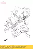 2MSE47100000, Yamaha, silencieux 1 yamaha  mt yzf r 300 320 660 2015 2016 2017, Nouveau