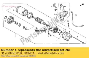 honda 31200MR5018 startmotor - afbeelding 9 van 9