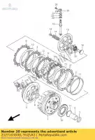 2327103D00, Suzuki, Arm, koppeling loslaten suzuki vl intruder lc u  vl125 vl250 250 125 , Nieuw