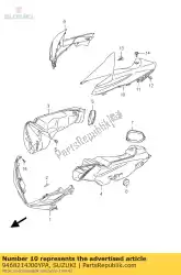 Qui puoi ordinare copertura, assunzione, l da Suzuki , con numero parte 9468214J00YPA: