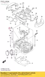 Here you can order the guide,valve from Suzuki, with part number 1111532E70: