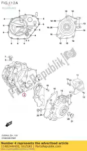 suzuki 1148244H00 uszczelka sprz?g?a c - Dół