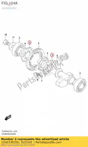 suzuki 1266338200 podk?adka, korba ba - Dół