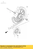 5471112FA0, Suzuki, As voorzijde suzuki gz marauder  u gz125 gz250 250 125 , Nieuw