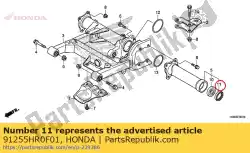 Qui puoi ordinare paraolio, 42x58x10 da Honda , con numero parte 91255HR0F01: