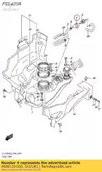 Here you can order the cushion,check v from Suzuki, with part number 4488131G00: