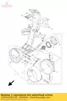 15PH43000100, Yamaha, montaje del faro yamaha xf 50 2007 2008 2009, Nuevo