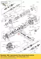 481J2500, Kawasaki, circrip-type-c, 25 mm kawasaki gpz uni trak a zx turbo e ninja r  ex400 s zx400 d zx750 gt z750 p zn voyager gpz1100 gpz400a gpz550 gpz750 zn1300 gt750 kvf650 prairie kvf360 4x4 kvf750 eps brute force 650 4x4i 750 epsgef epshef gff hff camo 1100 550 400 1300 360 , Nouveau