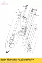 Qui puoi ordinare o-ring da Yamaha , con numero parte 39P231470000: