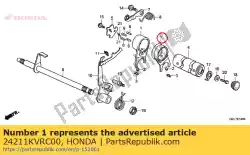 Ici, vous pouvez commander le aucune description disponible pour le moment auprès de Honda , avec le numéro de pièce 24211KVRC00: