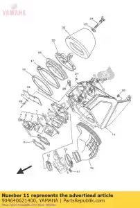 yamaha 904640621400 clamp(4kb) - Bottom side