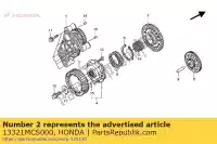 13321MCS000, Honda, gear, a.c. azionamento del generatore (60t) honda st 1300 2002 2003 2004 2006 2007 2008 2009 2010, Nuovo