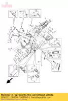 3D6E81100000, Yamaha, pédale de changement de vitesse yamaha xt 125 2005 2006 2007 2008, Nouveau