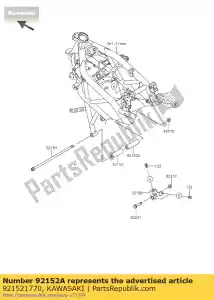 kawasaki 921521770 ko?nierz 11x22x81,1 bx250aef - Dół