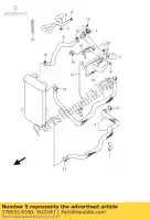 1785514G00, Suzuki, tuyau, conduction suzuki an 250 400 2005 2006, Nouveau