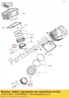 130010067, Kawasaki, motor de pistón vn900b6f kawasaki  vn vulcan 900 2006 2007 2008 2009 2010 2011 2012 2013 2014 2015 2016 2017 2018 2019 2020 2021, Nuevo