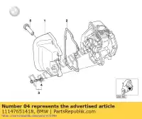 11147651418, BMW, rubberen bus bmw c1 125 200 2000 2001 2002 2003 2004, Nieuw