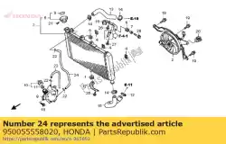 Aquí puede pedir tubo, 5. 3x580 (95005-5500 de Honda , con el número de pieza 950055558020: