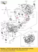 132720488, Kawasaki, plaat kx250w9f kawasaki  kx 250 2009 2010 2011 2012 2013 2014 2015 2016 2017 2018 2019 2020 2021, Nieuw