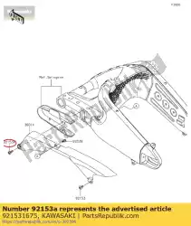 Here you can order the bolt,socket,6x18 zx1000d6f from Kawasaki, with part number 921531675: