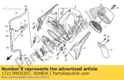 Here you can order the element,air/c from Honda, with part number 17213MEN307: