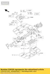 Qui puoi ordinare vettore, fr kvf650-a1 da Kawasaki , con numero parte 530291250: