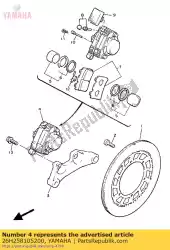 Here you can order the caliper assy from Yamaha, with part number 26H258105200: