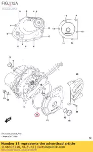 suzuki 1148305210 junta magn.c - Lado inferior