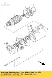 Here you can order the no description available from Suzuki, with part number 3114348B00: