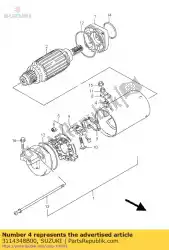 geen beschrijving beschikbaar van Suzuki, met onderdeel nummer 3114348B00, bestel je hier online: