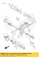 1268037810, Suzuki, Attuatore, scarico suzuki rm  rm250 250 , Nuovo