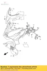 Tutaj możesz zamówić os? Ona nóg od Suzuki , z numerem części 4811105H00YVB: